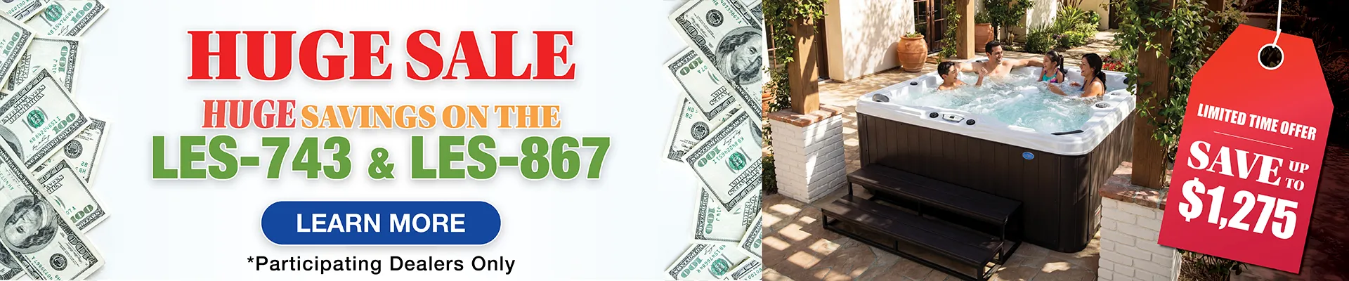 Calspas hot tub being used in a family setting - Redondo Beach